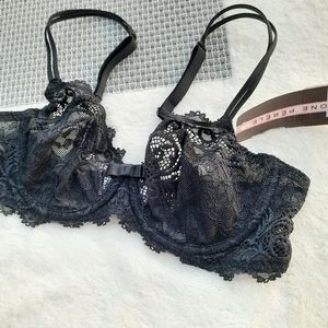 Simone Perele Lace Bra Floral Pattern Elegant Gift Idea NEW 34C